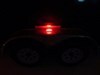 0  clearance lights 4l x 1w inch optronics thinline led trailer or side marker light - submersible 3 diodes red lens