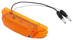 Optronics Thinline LED Trailer Clearance or Side Marker Light - Submersible - 6 Diodes - Amber Lens - MCL66APG