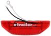 clearance lights rear side marker optronics led trailer or light - submersible 6 diodes red lens 24v