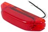 clearance lights submersible optronics led trailer or side marker light - 6 diodes red lens 24v