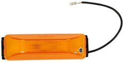 Thinline LED Trailer Clearance or Side Marker Light w/ Bracket - Submersible - 3 Diodes - Amber Lens - MCL67AB