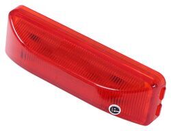 Optronics Thinline LED Trailer Clearance or Side Marker Light - Submersible - 4 Diodes - Red Lens - MCL75RB