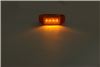 clearance lights submersible led or side marker light w/ reflector - 4 diode rectangle amber lens