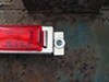 0  clearance lights submersible led identification light bar for trailers over 80 inch wide - 9 diodes red lens