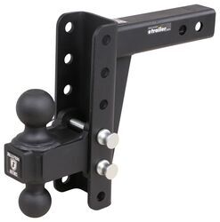 BulletProof Hitches 2-Ball Mount for 2" Hitch - 8-1/4" Drop, 8-3/4" Rise - 14,000 lbs - MD206