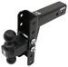 BulletProof Hitches Adjustable 2-Ball Mount for 2-1/2" Hitch - 6" Drop/Rise - 14,000 lbs