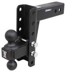 BulletProof Hitches 2-Ball Mount for 2-1/2" Hitch - 8-1/4" Drop, 8-1/2" Rise - 14K - MD256