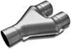 y-pipe magnaflow - stainless steel 2-1/2 inch single inlet/outlet 2-1/4 dual