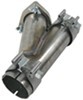 exhaust cut-out magnaflow cutout for single systems - stainless steel 2-1/2 inch inlet/outlet