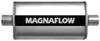 24l x 9w 4t inch gas engine magnaflow stainless steel straight-through universal muffler - satin finish