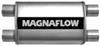 17l x 9w 4t inch gas engine magnaflow stainless steel dual core universal muffler - satin finish