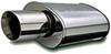 24l x 8w 5t inch gas engine magnaflow stainless steel straight-through universal muffler - race series polished finish