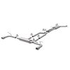 cat-back exhaust 2-1/2 inch tubing diameter magnaflow stainless steel system - gas