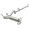 cat-back exhaust 2-1/2 inch tubing diameter magnaflow competition series stainless steel system - gas
