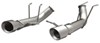3 inch tubing diameter 4 tip magnaflow race series axle-back exhaust system - stainless steel gas
