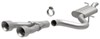 cat-back exhaust 3 inch tubing diameter magnaflow system - stainless steel gas