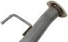 cat-back exhaust 2-1/2 inch tubing diameter magnaflow system - stainless steel gas