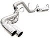 cat-back exhaust 4 inch tubing diameter magnaflow system - stainless steel gas