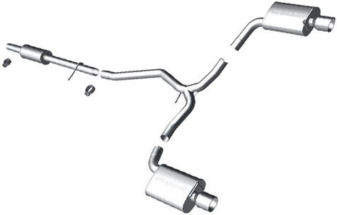 2012 Ford Explorer Exhaust Systems - MagnaFlow
