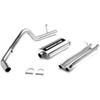 2-1/2 inch tubing diameter 3-1/2 tip magnaflow stainless steel cat-back exhaust system - gas