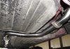 1996 acura integra  cat-back exhaust 4 inch tip diameter on a vehicle