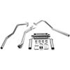 3 inch tubing diameter 3-1/2 tip magnaflow stainless steel cat-back exhaust system - gas