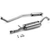 2-1/4 inch tubing diameter 3 tip magnaflow stainless steel cat-back exhaust system - gas