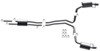 2-1/2 inch tubing diameter magnaflow cat-back exhaust system - stainless steel gas