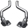 non-spun construction no air tubes magnaflow ceramic catalytic converter - stainless steel direct fit off-road use
