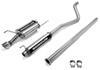 2-1/2 inch tubing diameter 4 tip magnaflow stainless steel cat-back exhaust system - gas