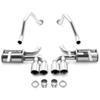 2-1/2 inch tubing diameter 4 tip magnaflow stainless steel axle-back exhaust system - gas