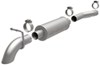 cat-back exhaust 2-1/2 inch tubing diameter magnaflow off-road pro series turndown system - stainless steel gas