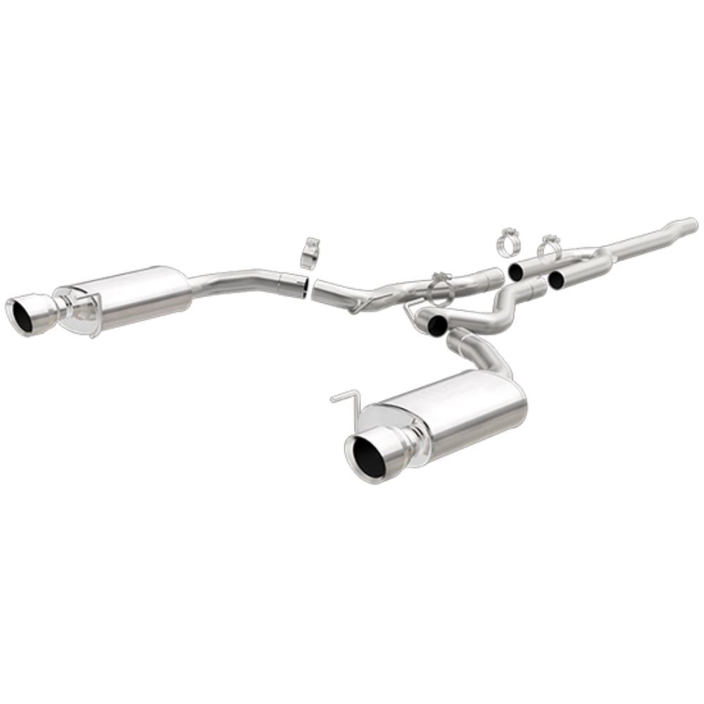 MagnaFlow Street Series Cat-Back Exhaust System - Stainless Steel - Gas ...