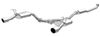 cat-back exhaust 2-1/4 inch tubing diameter magnaflow street series system - stainless steel gas