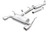 cat-back exhaust 2-1/2 inch tubing diameter magnaflow mf series system - stainless steel gas