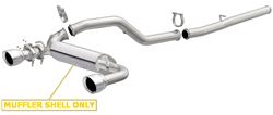 MagnaFlow Race Series Cat-Back Exhaust System - Stainless Steel - Gas - MF19363