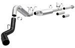 MagnaFlow MF Series Cat-Back Exhaust System - Stainless Steel - Gas - Black                         