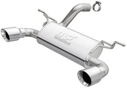MagnaFlow MF Series Axle-Back Exhaust System - Stainless Steel - Gas                                