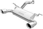 MagnaFlow MF Series Axle-Back Exhaust System - Stainless Steel - Gas                                