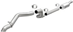 MagnaFlow Rockcrawler Series High Clearance Cat-Back Exhaust System - Stainless Steel - Gas         
