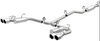 cat-back exhaust 2-1/2 inch tubing diameter magnaflow street series system - stainless steel gas