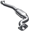 non-spun construction no air tubes magnaflow ceramic catalytic converter - stainless steel direct fit