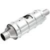 universal fit magnaflow ceramic catalytic converter - stainless steel california approved