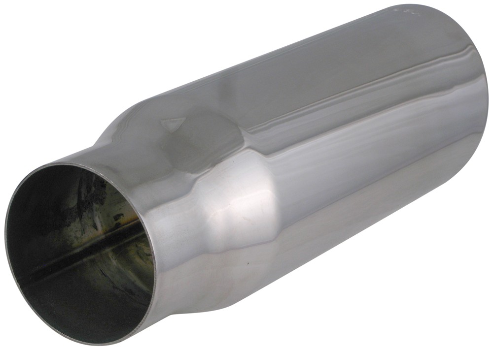 MagnaFlow 4" Exhaust Tip - Stainless, Weld-On For 3" Tailpipe MagnaFlow ...