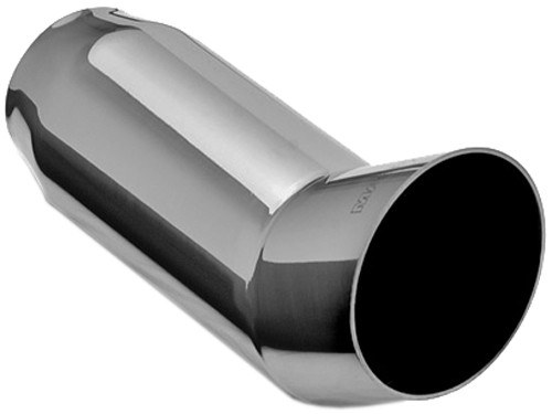 MagnaFlow 3" Exhaust Tip - Stainless, Weld-On for 2-1/4" Tailpipe