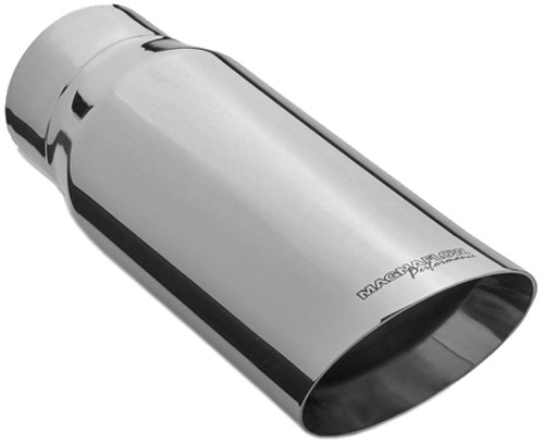 Magnaflow 5 Exhaust Tip Stainless Clamp On For 4 Diesel Tailpipe Magnaflow Exhaust Tips Mf35186 6624