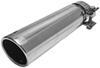 angle cut 2-1/4 inch tailpipe fit 2-1/2 magnaflow 3 exhaust tip - stainless clamp-on for