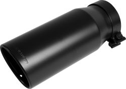MagnaFlow Exhaust Tip for 5" Tailpipe - Clamp On - 6" Diameter - Stainless Steel - Black - MF35239