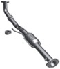 non-spun construction no air tubes magnaflow ceramic catalytic converter w/o2 ports - stainless steel direct fit