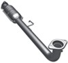 non-spun construction no air tubes magnaflow ceramic catalytic converter w/o2 port - stainless steel direct fit